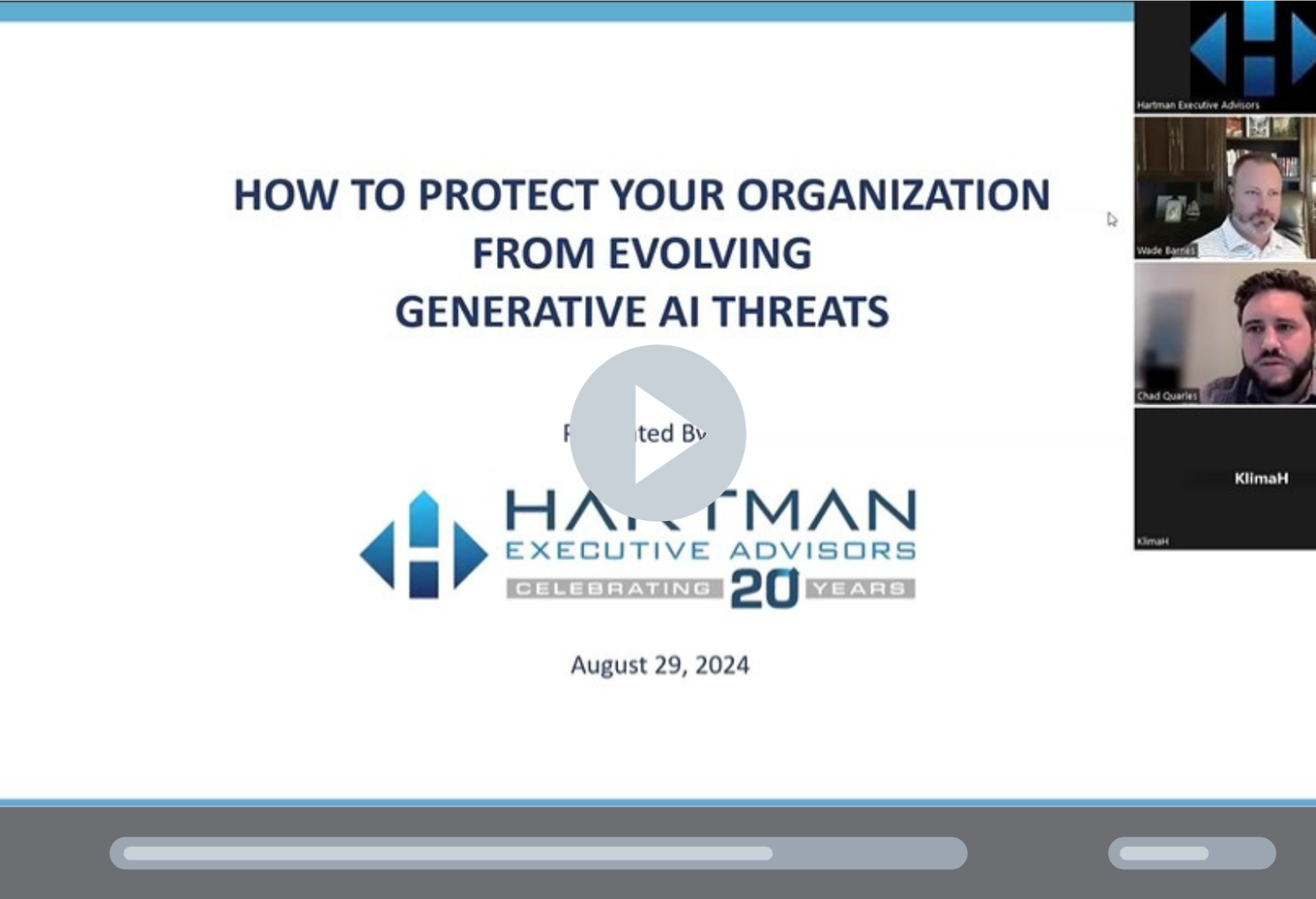 How to Protect Your Bank from Evolving Generative AI Threats Webinar